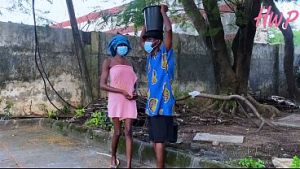 I FINALLY FUCK MY NEIGHBOR BECAUSE I HELPED HER CARRY BUCKET OF WATER. 4K