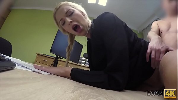 LOAN4K. Sex casting is performed in loan office by naughty agent