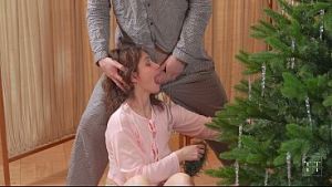 My step Sisters Were Decorating The Christmas Tree, But I Can Only Help By Fucking Them Good and Hard. 4K HD Tim Team