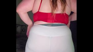 Twerking Worship and Cum Countdown: BBW Booty Twerks in Three Outfits Until Finger-Fuck Finish (4K Portrait)