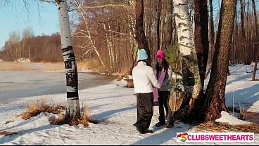 Cold Crispy Day! Just Perfect for Selfies and Eating pussy at ClubSweethearts