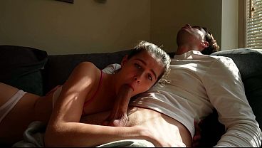 Threesome With Two Horny Ladys, Blowjob In Toilet And Licking Pussy 4K