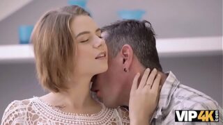 Vip4K. Incredible Teen Girl Marina Visconti S. With Mature Male